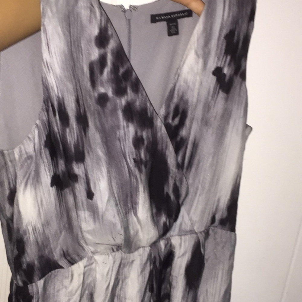 Spotted smudged dress